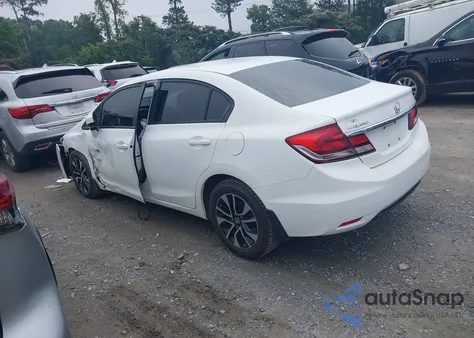 2015 Honda Civic Ex из США, поврежденный, VIN 19XFB2F85FE090811